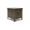 Signature Design by Ashley Moriville Brown End Table - Dimensions: 24"W x 26"D x 25"H