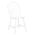Set of 2 SAFAVIEH Delcie Oval Back Spindle Dining Chairs - Dimensions: 17.9" x 19.7" x 37"