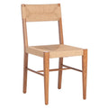 SAFAVIEH Couture Shazia Rattan Dining Chair Set (2 Pieces) - Dimensions: 16.3" W x 21.3" L x 34" H