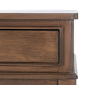 SAFAVIEH Affie 2-Drawer Console Table - Dimensions: 35.5" W x 13" D x 29.5" H