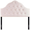 Carson Carrington Labbsand Twin Velvet Headboard with Diamond Tufting