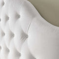 Carson Carrington Labbsand Twin Velvet Headboard with Diamond Tufting