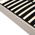 Upholstered Platform Bed with Lift-Up Storage - Full/Queen Size