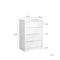 4-Drawer Freestanding Storage Chest – Versatile Dresser for Bedroom, Living Room, Closet, or Office