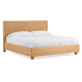 Modrest Winters Contemporary Natural Oak Bed