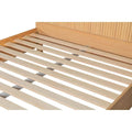 Modrest Winters Contemporary Natural Oak Bed