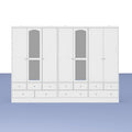 78.7H Combo Twin Wardrobe Set: Stylish and Functional Armoires for Your Closet
