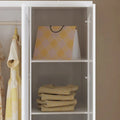 78.7H Combo Twin Wardrobe Set: Stylish and Functional Armoires for Your Closet
