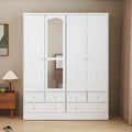 78.7H Combo Twin Wardrobe Set: Stylish and Functional Armoires for Your Closet