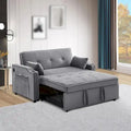 3-in-1 Modern Velvet Sleeper Sofa Bed: Convertible Loveseat with Pull-Out Bed