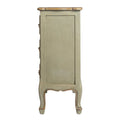 Rustic 3-Drawer Dresser with Distressed Finish
