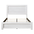 Rustic Farmhouse California King Bed by Eby - White Wood Veneer Finish