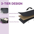 4-Drawer Fabric Dresser for Bedroom - Tall Storage Organizer for Clothing, Closet, Kids' Room, and Cabinet