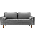 Talby Velvet Sofa by Carson Carrington