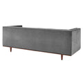 Performance Velvet Tufted Sofa by Elation