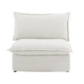 Contemporary 3-Seat Modular Sectional Sofa for Living Room - Comfortable Convertible Couch