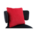 Round Barrel Chair with Fabric and Swivel Design