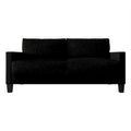 CraftPorch Velvet Upholstered Mid-Century Modern Corduroy 2-Piece Living Room Set