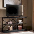 iNSPIRE Q Artisan Barnstone Iron and Wood Entryway Console Table