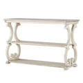 Lorraine Wooden Scroll TV Stand and Sofa Table by iNSPIRE Q Classic