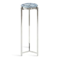 Kate and Laurel Aguilar Glamorous Drink Table - 9x9x23 Inches