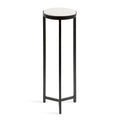 Kate and Laurel Aguilar Glamorous Drink Table - 9x9x23 Inches