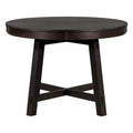 5-Piece Round Extendable Dining Set with Chairs