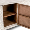 Vintage Cream Astrid 4-Door Sideboard by Classic Home