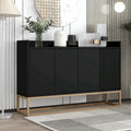47.2-Inch Modern Sideboard/Buffet with Spacious Table and Four Doors