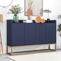 47.2-Inch Modern Sideboard/Buffet with Spacious Table and Four Doors
