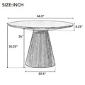 Vintage Circular Dining Table