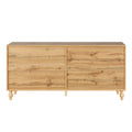 Large Floral Carved Storage Cabinet - Sideboard Buffet