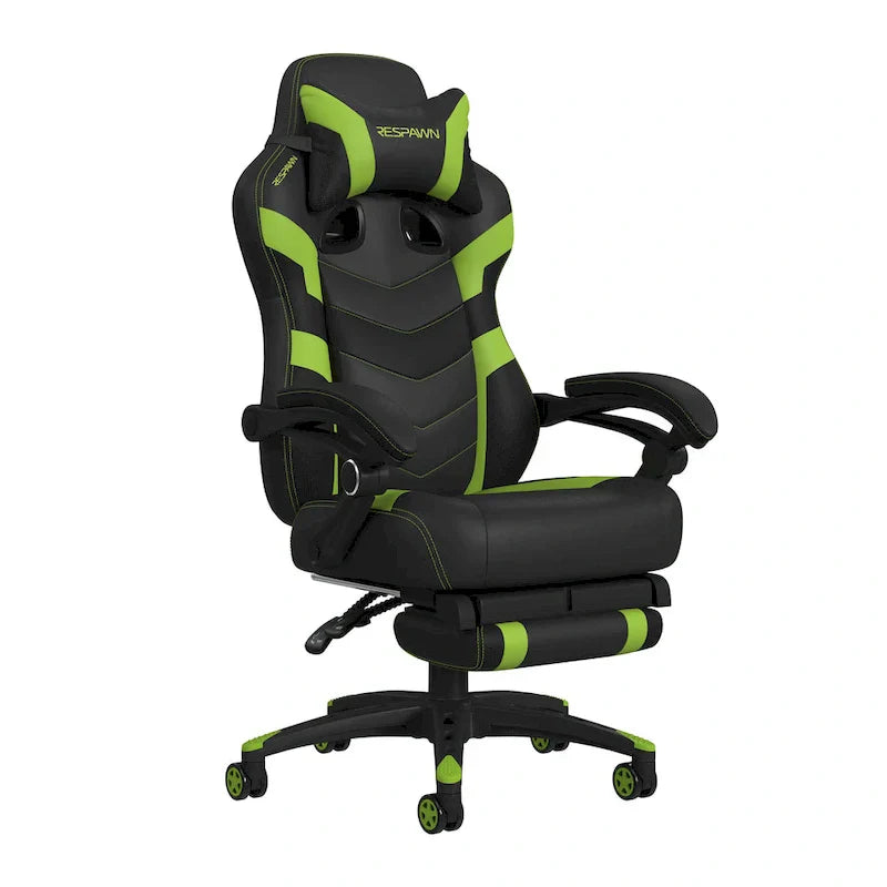 RESPAWN 110 Pro Ergonomic Gaming Chair with Footrest - Ideal Computer Desk Chair