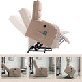 AVAWING Contemporary Electric Recliner with Power Lift and Massage Features