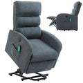 AVAWING Contemporary Electric Recliner with Power Lift and Massage Features