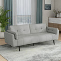 Adjustable Reclining Futon Sofa Bed - Convertible Sleeper Couch