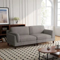 90-Inch Oversized Corduroy Sofa for Living Room with Reversible Cushions