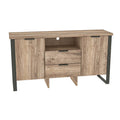 2-Door, 2-Drawer Storage Cabinet and TV Stand