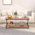 Javlergo Contemporary 3-Piece Living Room Coffee Table Set: Includes Wood Coffee Table and Two End Tables