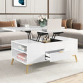 Versatile Lift-Top Coffee Table with Storage Drawers