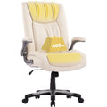 Ergonomic Office Chair with High Back Flip Up Armrests and Rolling Base
