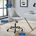 Designate Swivel Upholstered Desk Chair