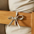 Tufted Queen Puffy Headboard for College by DormCo