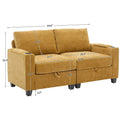 Versatile Chenille Storage Loveseat Sofa