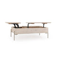 Rocklin White Mango Wood Lift-Top Coffee Table by Classic Home