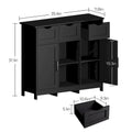 Roomfitters Morden Buffet Sideboard Cabinet with Doors and Drawers - Stylish Coffee Bar and Storage Solution