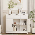 Roomfitters Morden Buffet Sideboard Cabinet with Doors and Drawers - Stylish Coffee Bar and Storage Solution