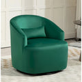 360-Degree Swivel Barrel Accent Chair