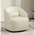 360-Degree Swivel Barrel Accent Chair