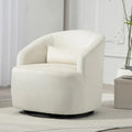 360-Degree Swivel Barrel Accent Chair